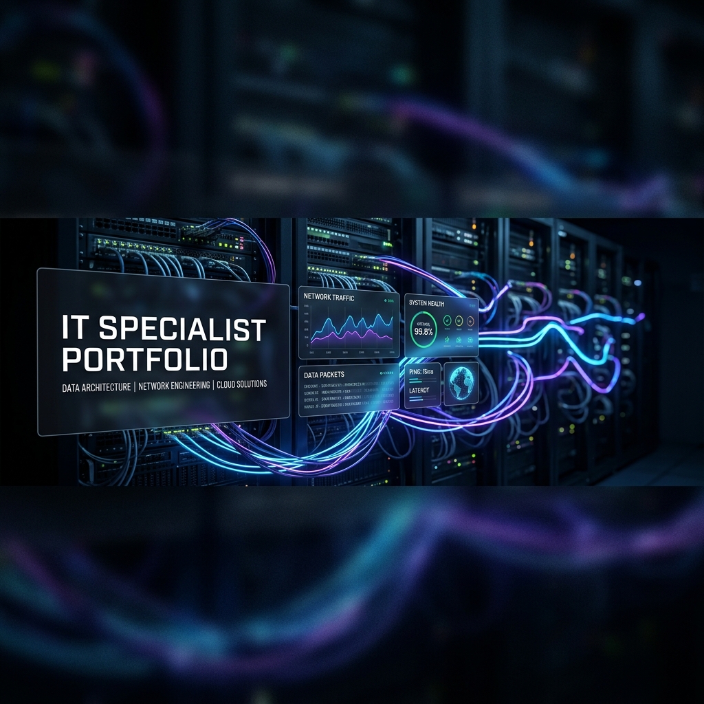 Professional IT networking infrastructure