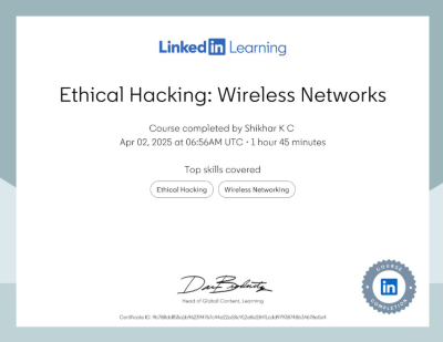 Ethical Hacking: Wireless Networks